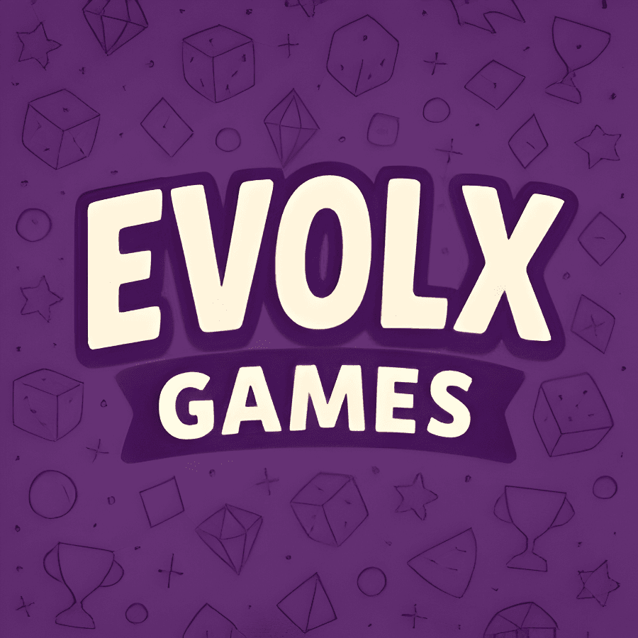 EvolX Games logo
