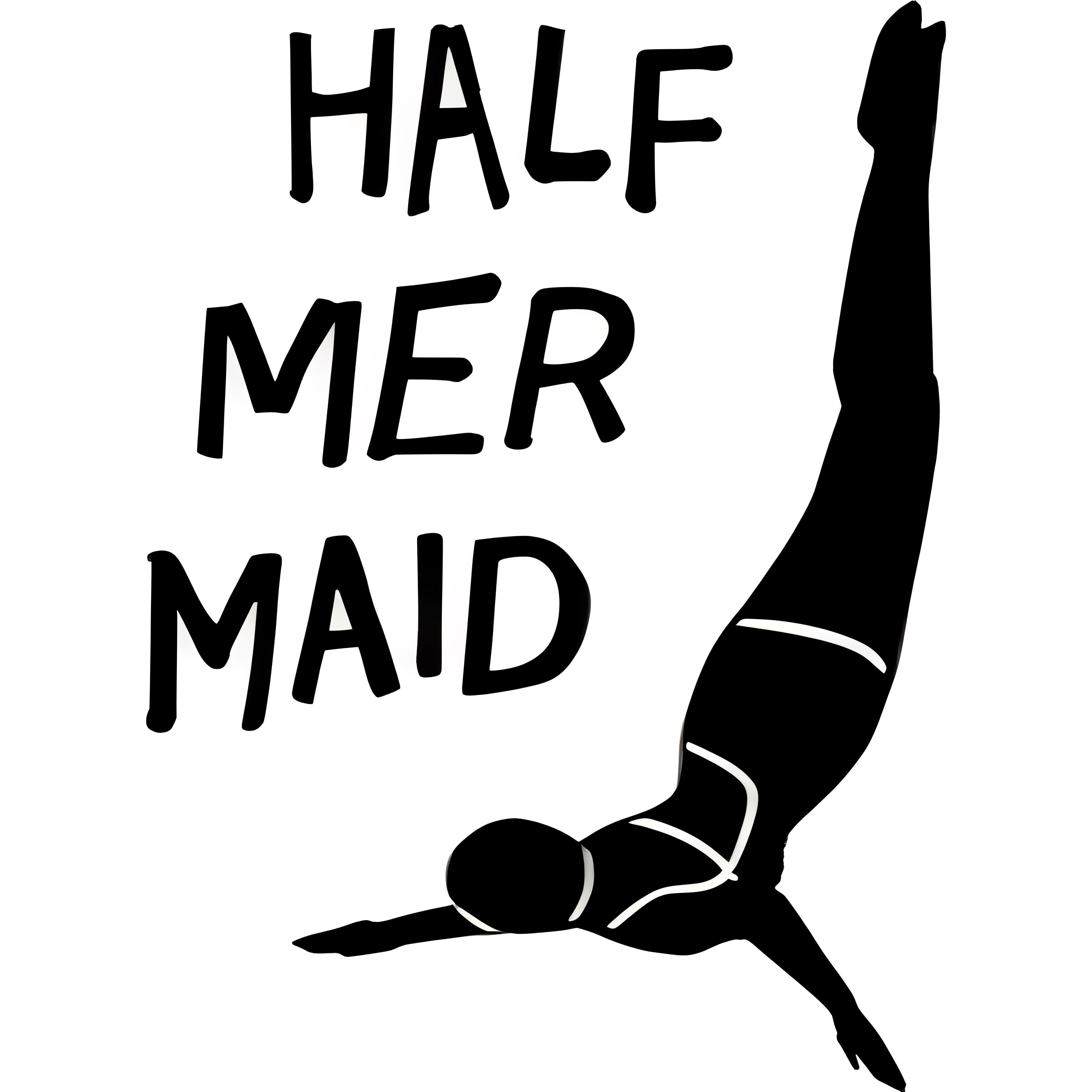 Half Mermaid logo