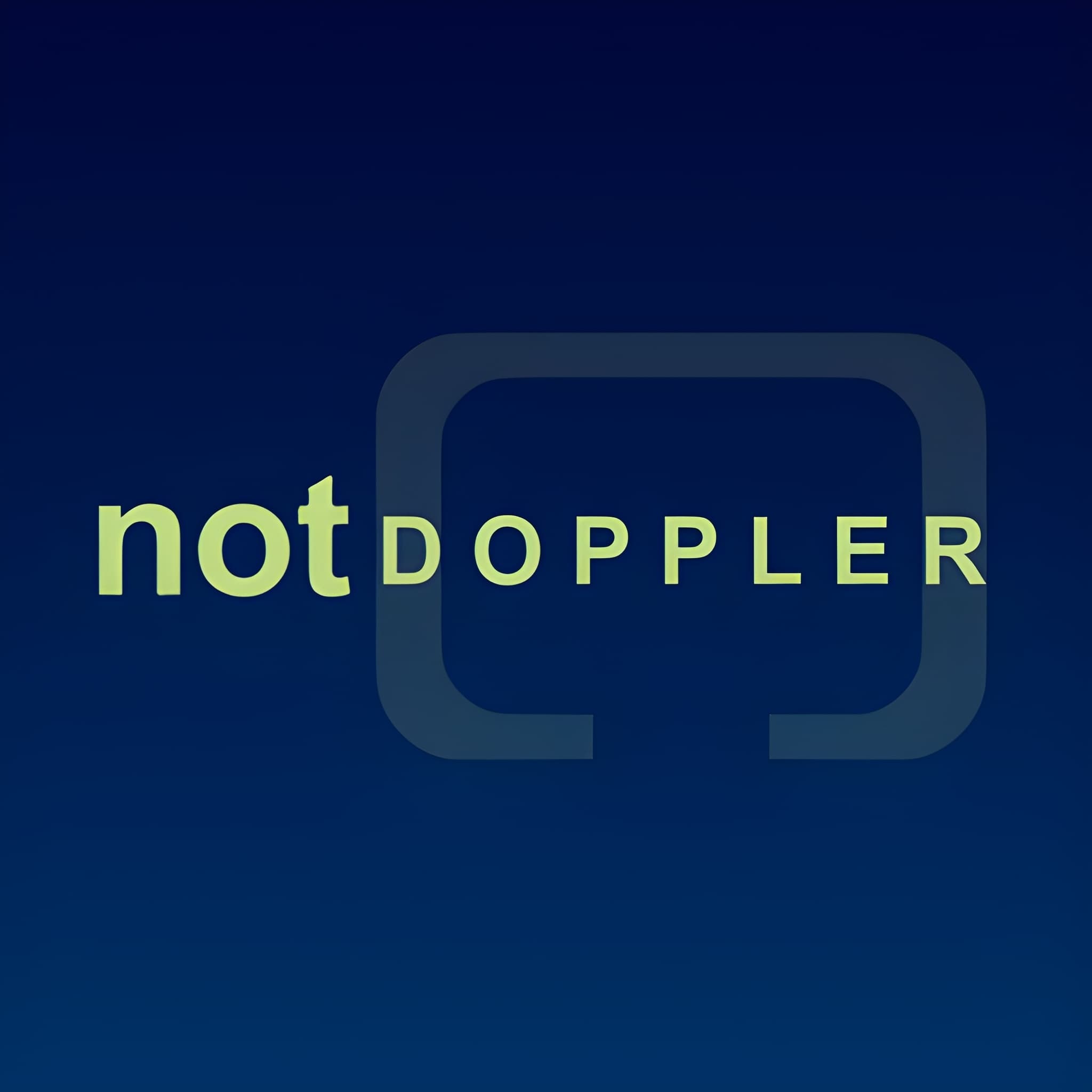 Not Doppler logo
