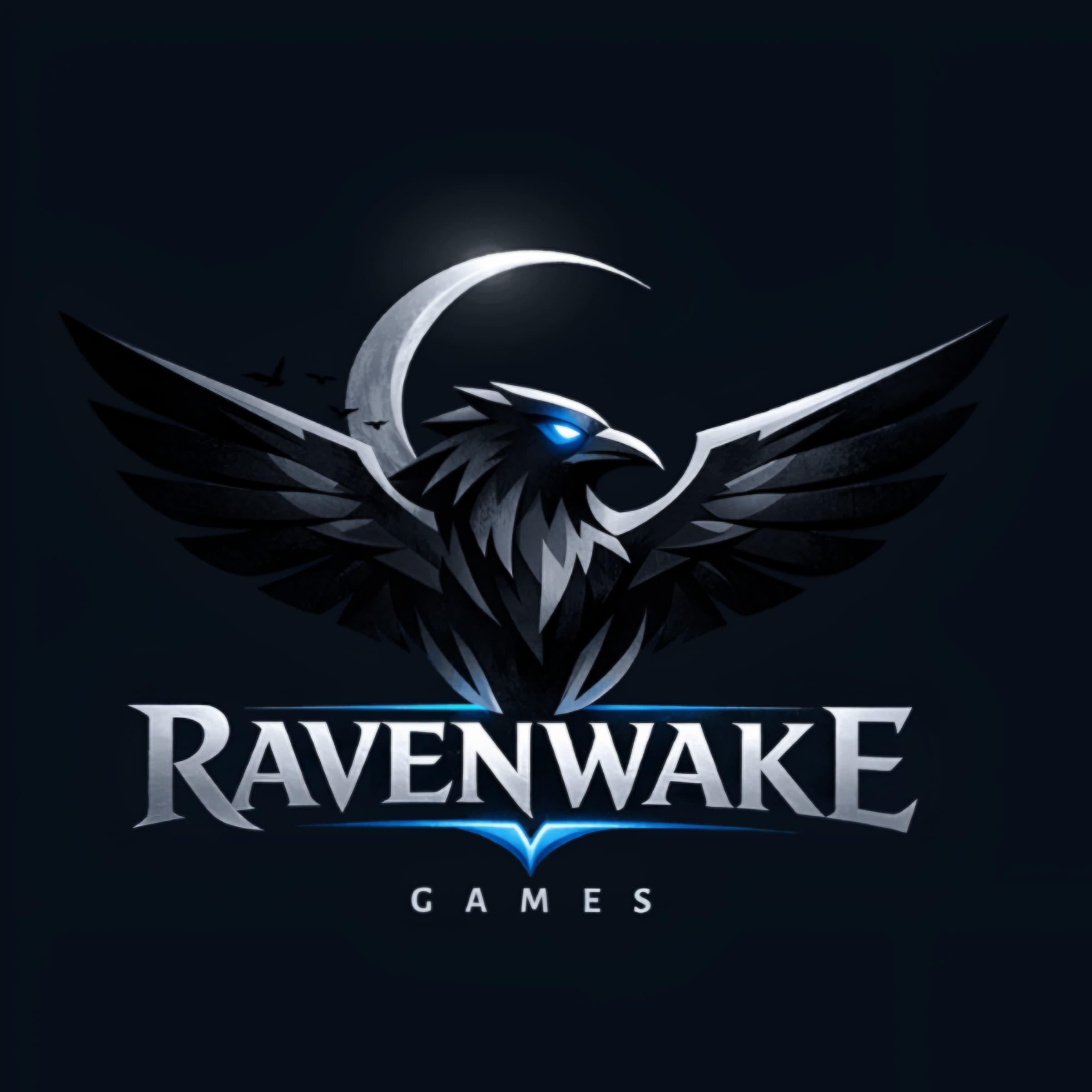 Ravenwake Games logo